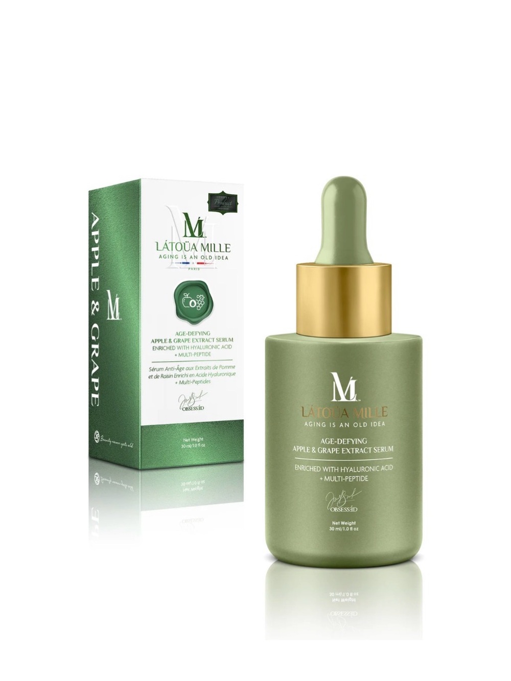 Age-Defying Apple & Grape Serum — Green